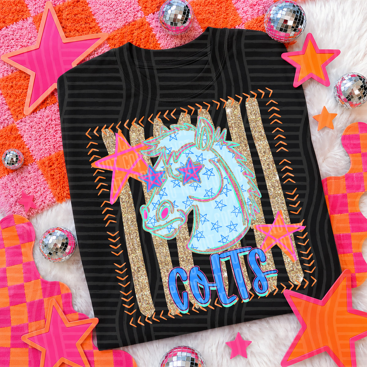 colts candy pop (caplinger) DTF transfer