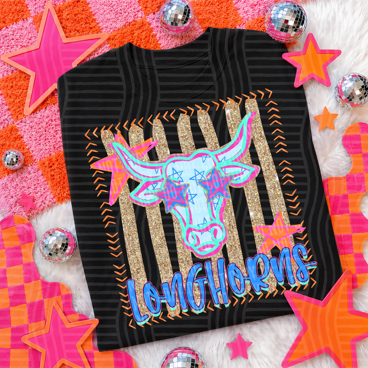 long horns candy pop (caplinger) DTF transfer