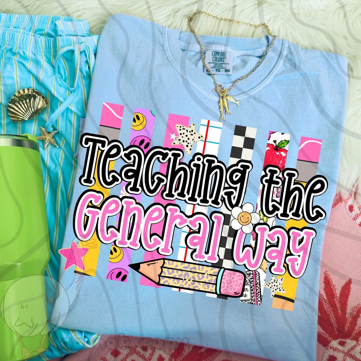 Teaching the general way school stripes (DKD) DTF Transfer
