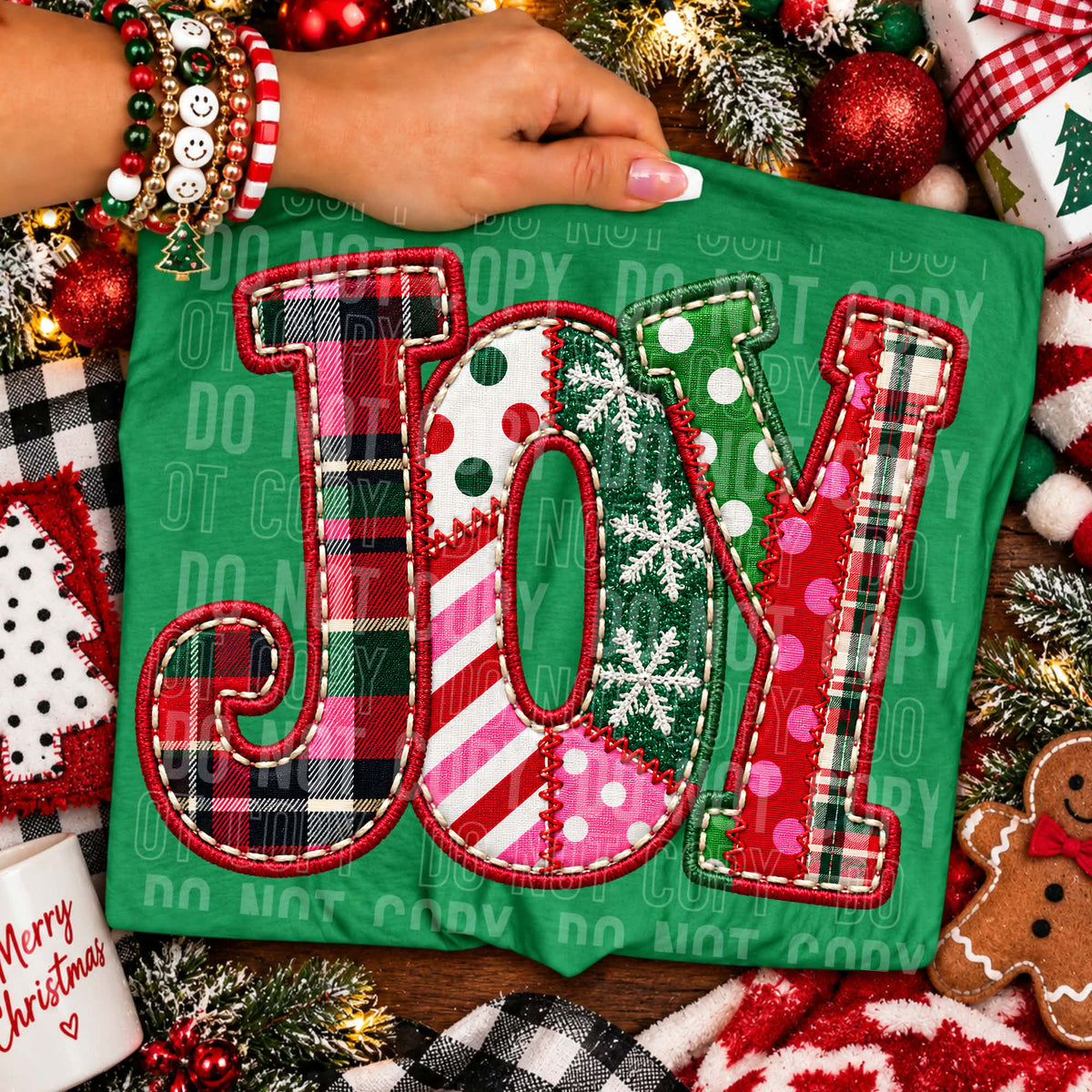 Joy multi print fabric (SBB) DTF Transfer