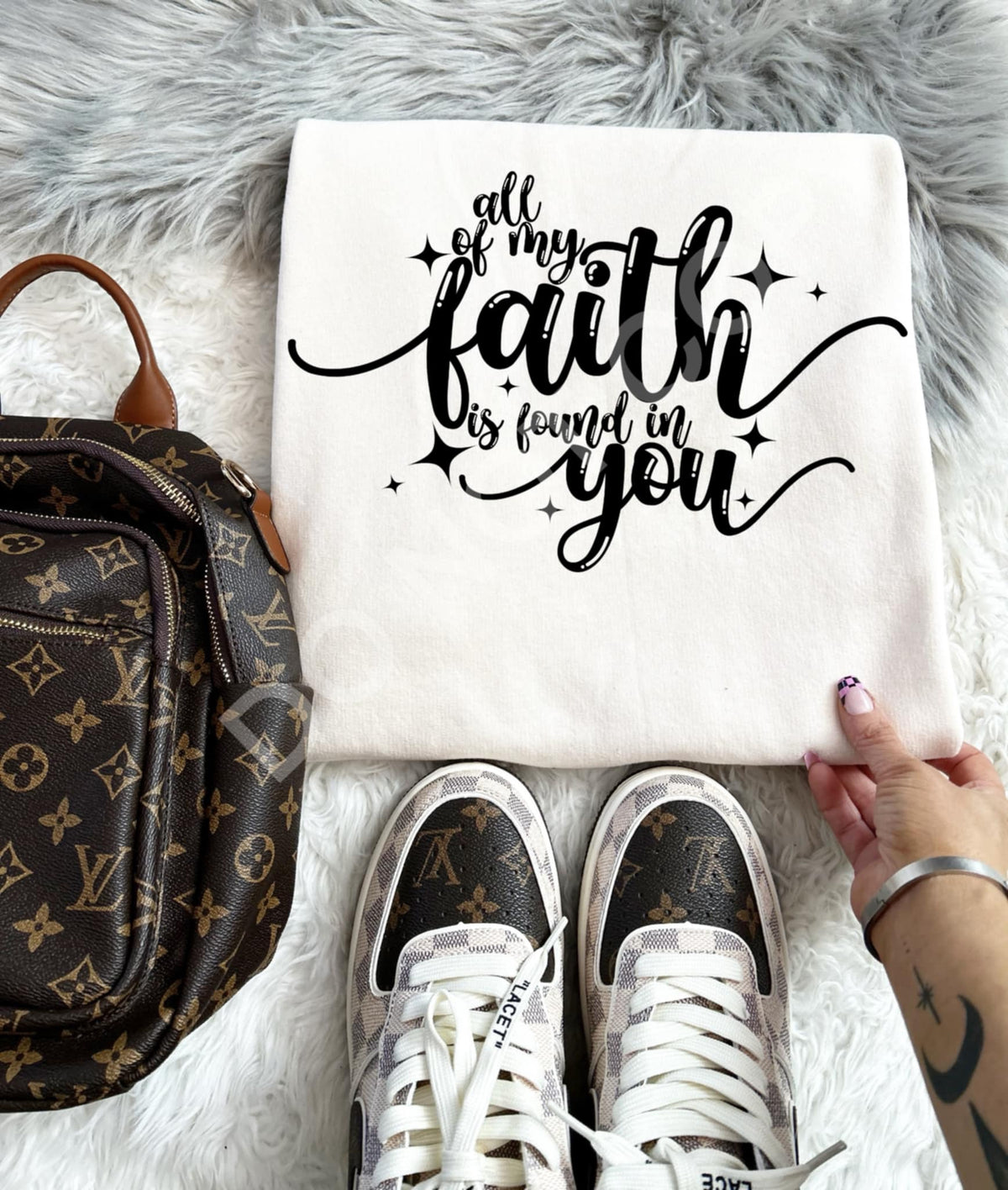 All my faith is found in you 94608 DTF transfer