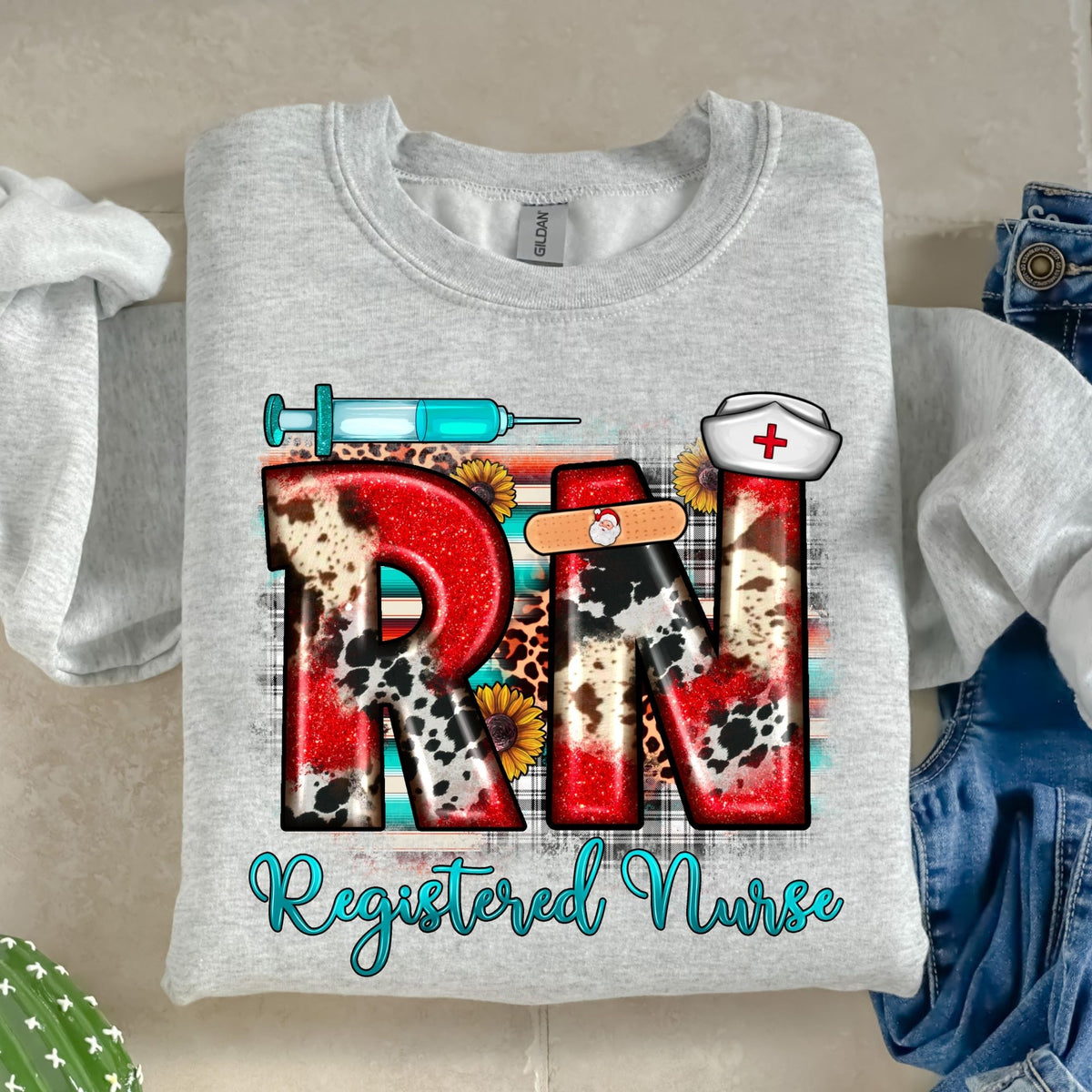Christmas RN-38579-DTF transfer