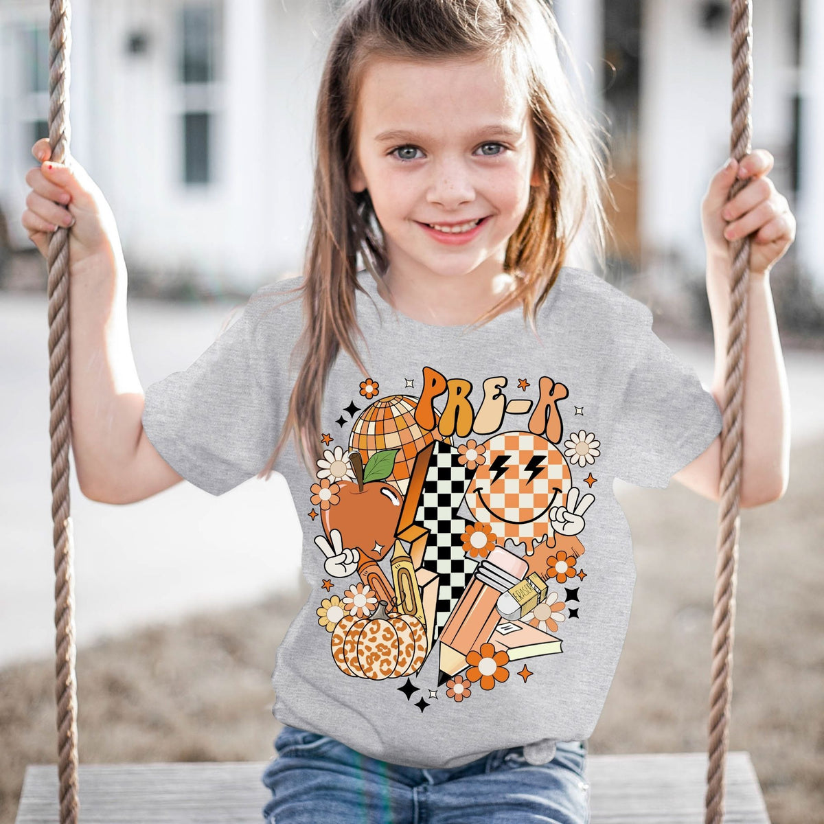 Pre-K Retro-38795-DTF transfer