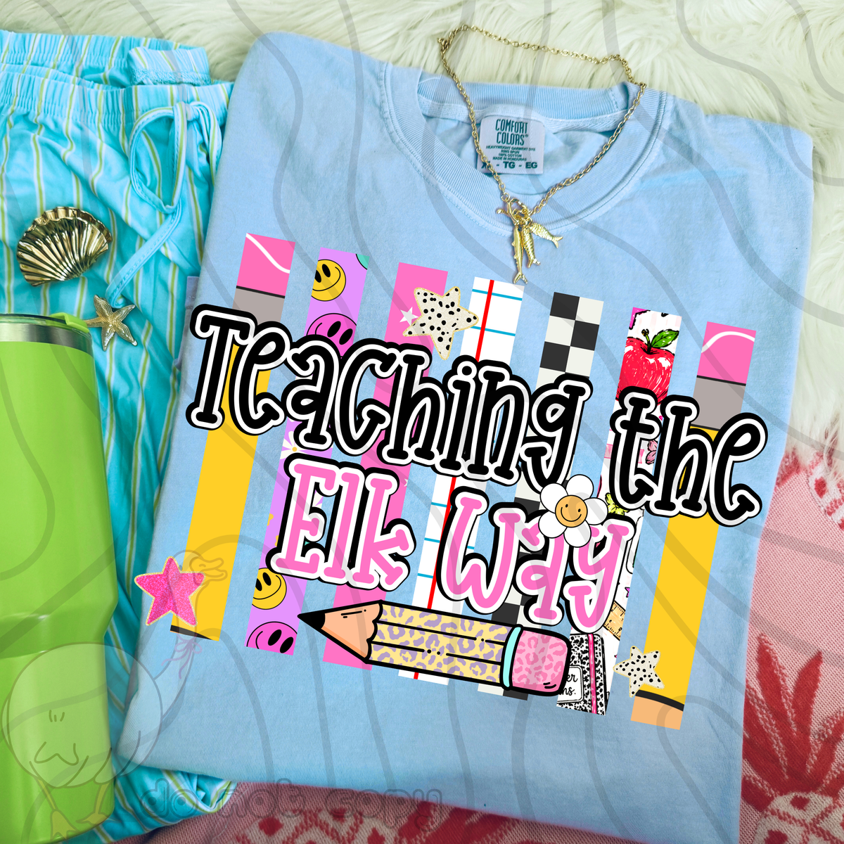 Teaching the elk way school stripes (DKD) DTF Transfer