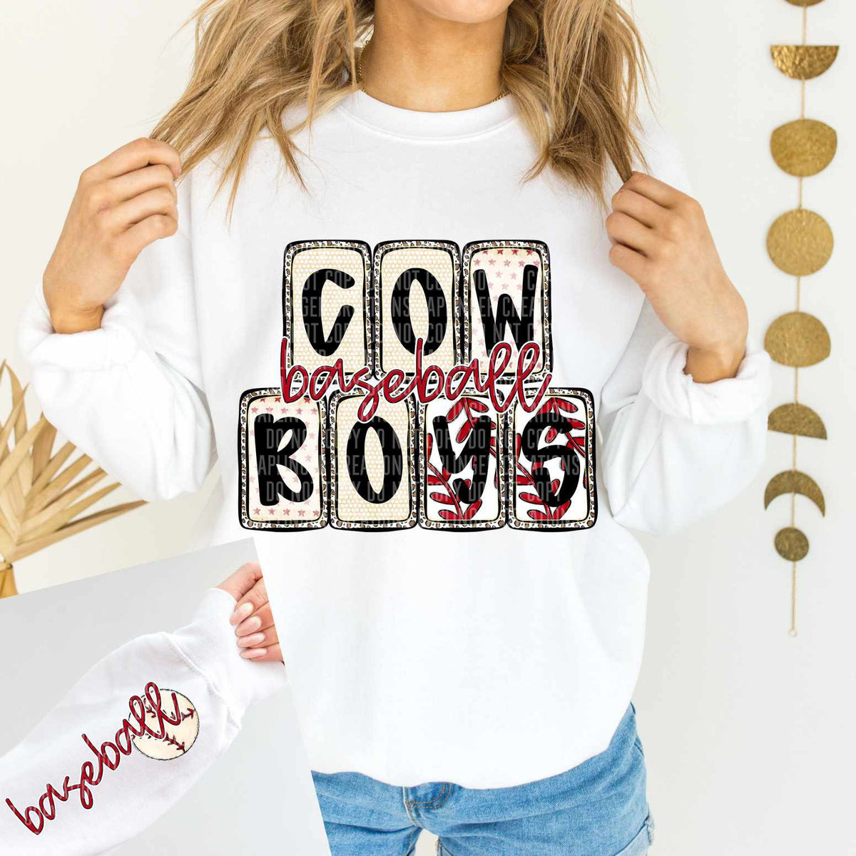 Cowboys Baseball FRONT (caplinger) 82595 DTF transfer