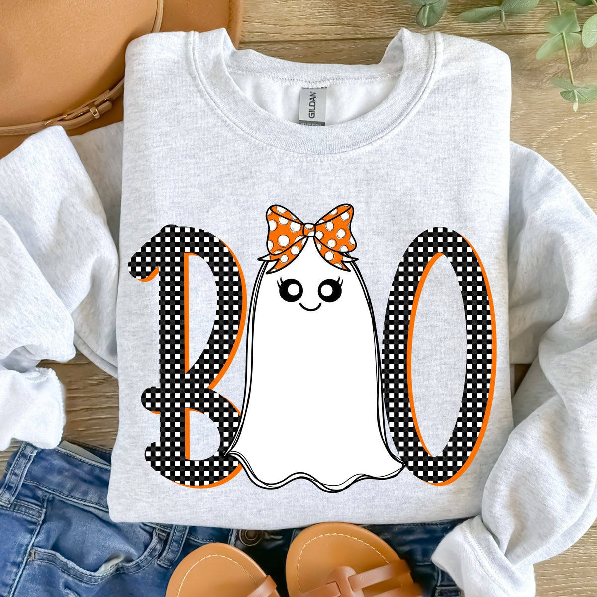 Boo ghost -38449-DTF transfer