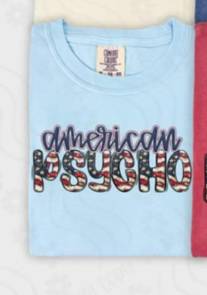 American psycho exclusive 99834 DTF transfer