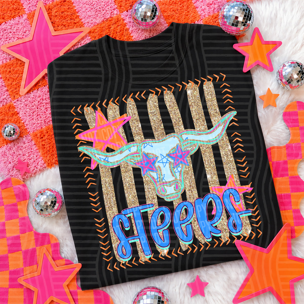 steers candy pop (caplinger) DTF transfer