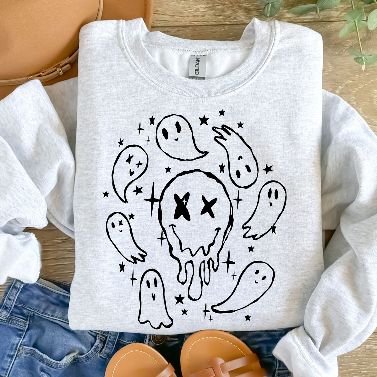 Ghosts Black-38452-DTF transfer