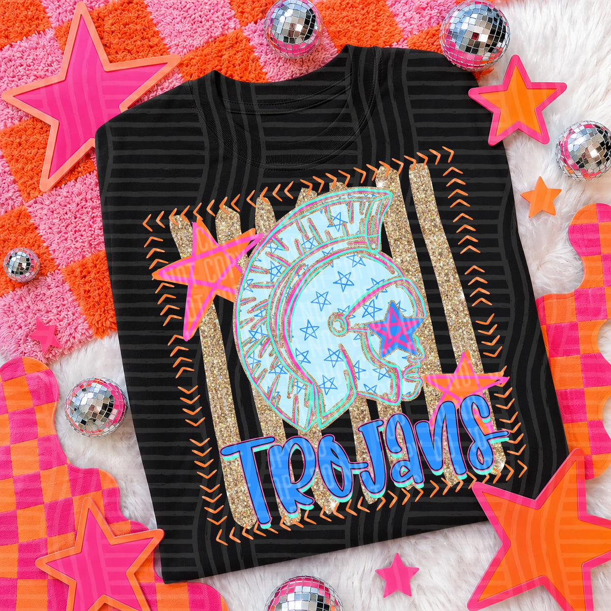 trojans candy pop (caplinger) DTF transfer