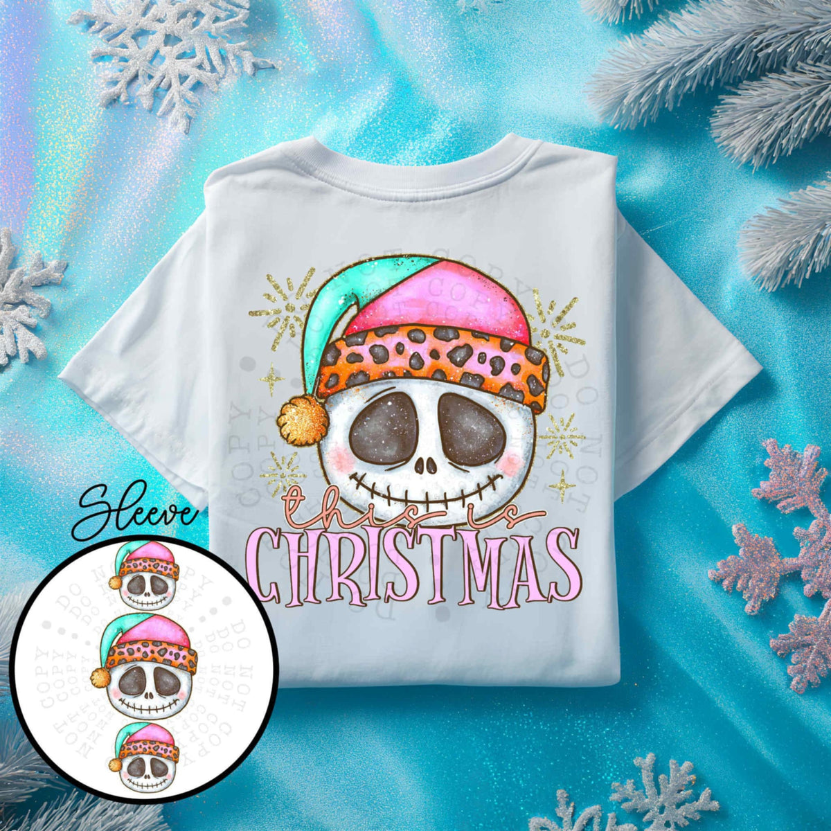 This is Christmas BACK 106681 DTF transfer