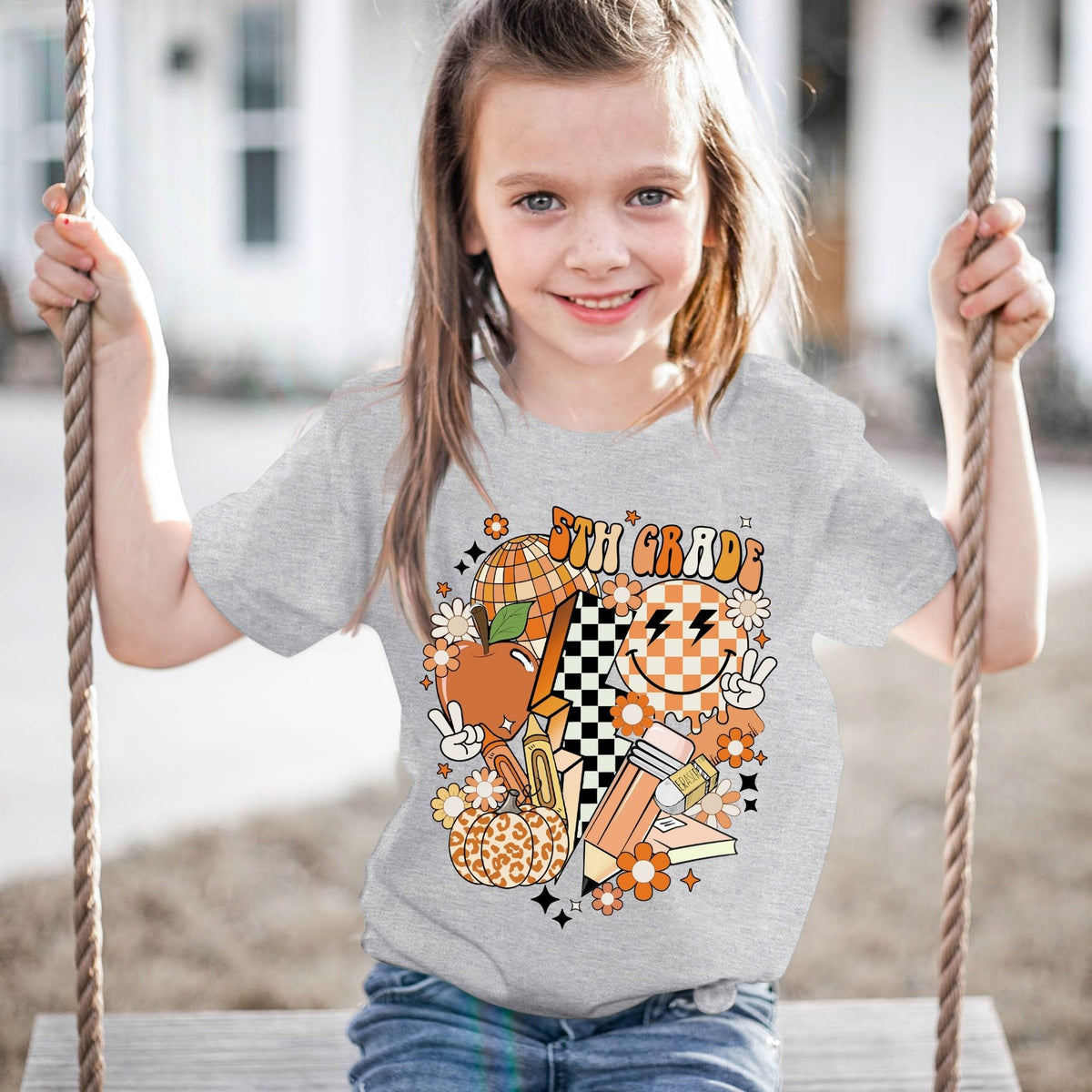 5th Grade Retro-38790-DTF transfer