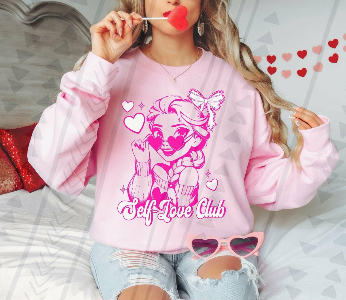 Self love club E (Tgg) DTF Transfer