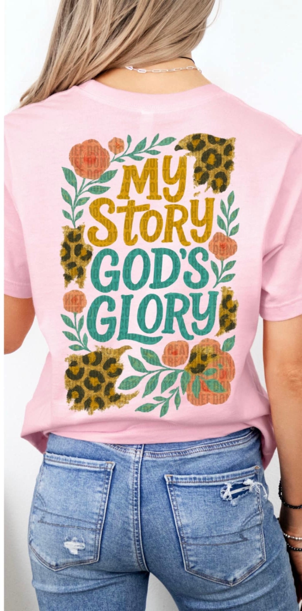 My story God’s glory 97859 DTF transfer