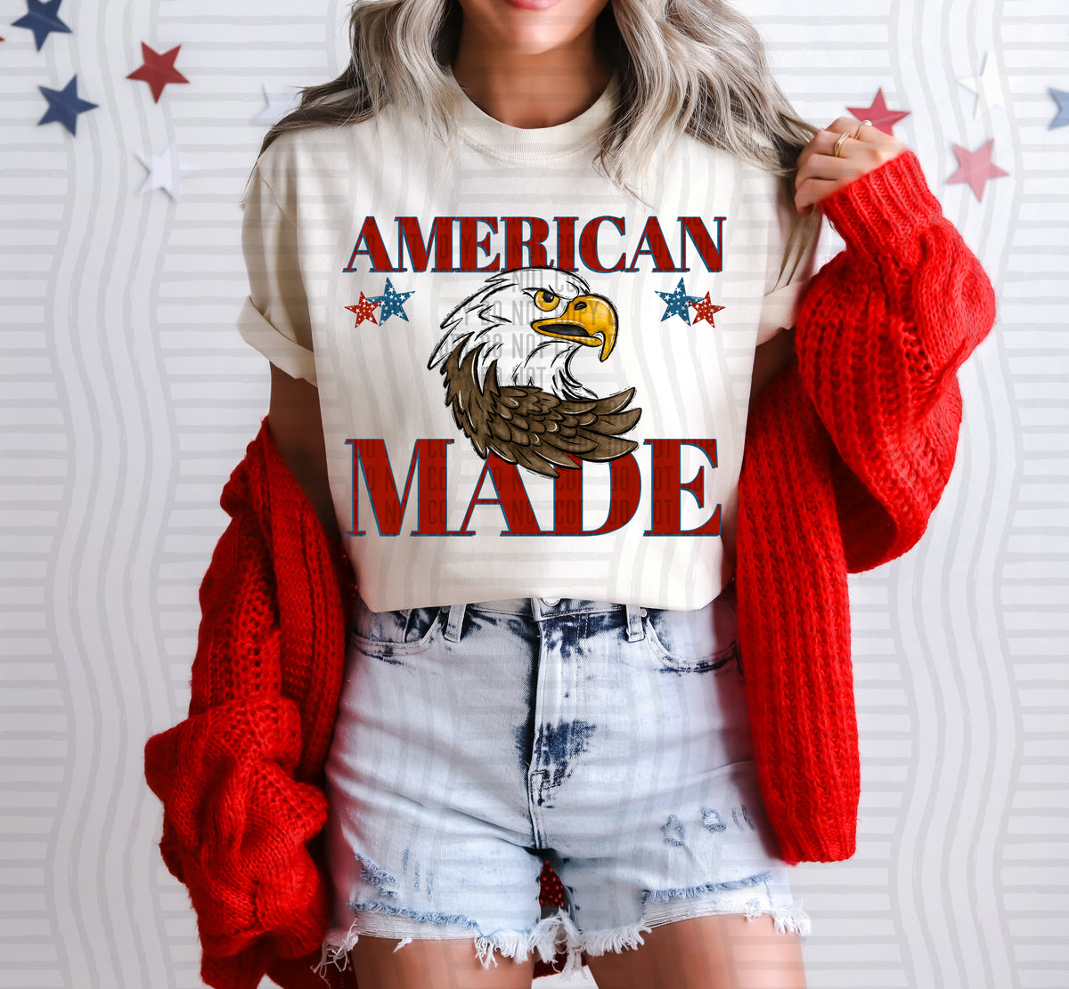 American made eagles (Caplinger) DTF Transfer