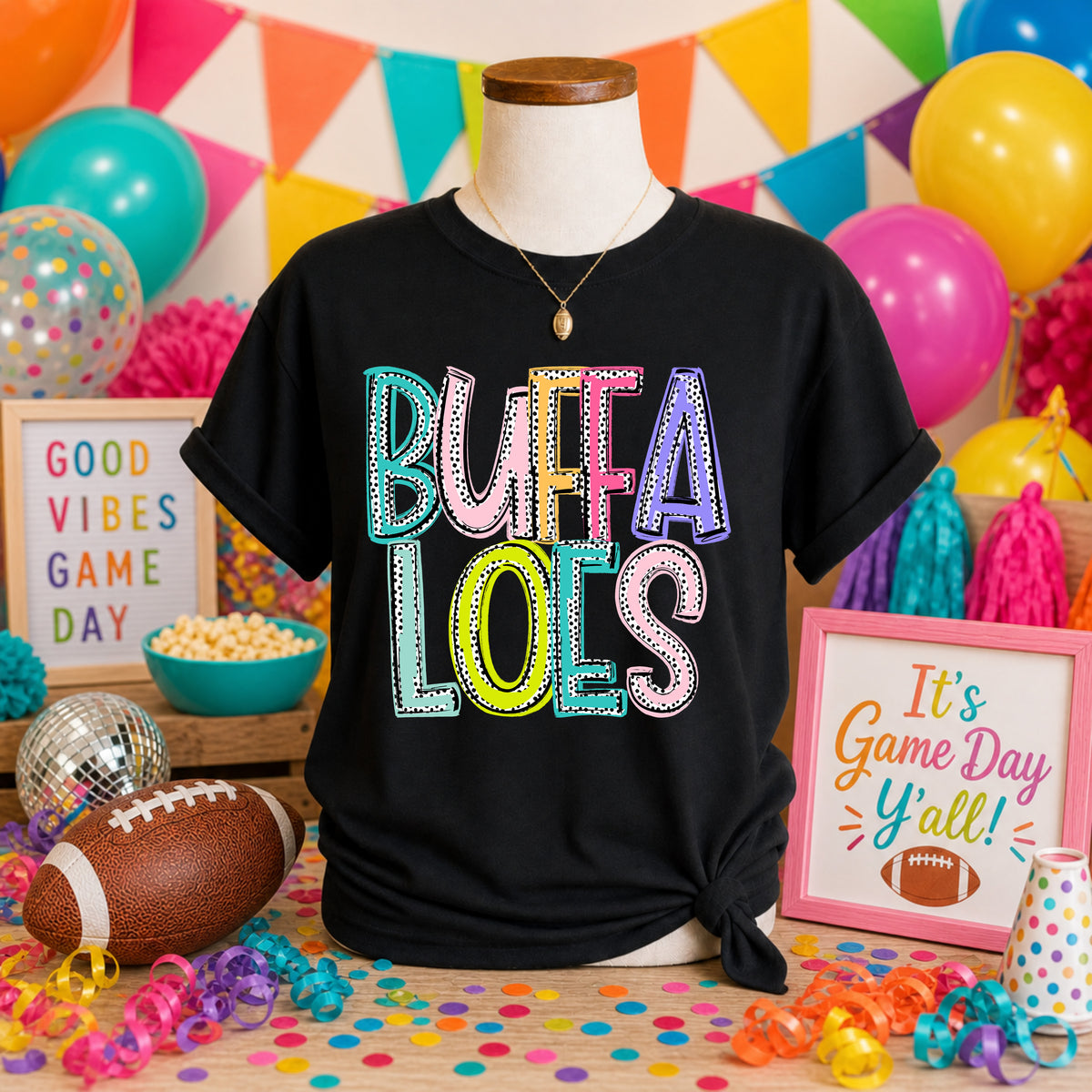 Buffaloes Dixie Dot (S&G) DTF transfer