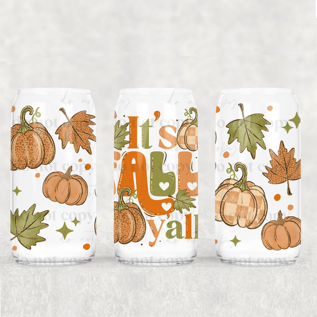 It’s Fall Yall (exclusive) UV DTF WRAP