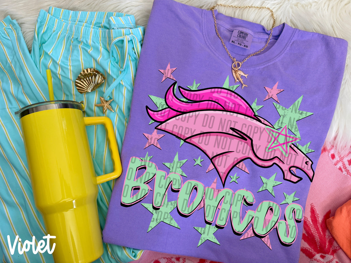 broncos starry eyed (Caplinger) DTF Transfer