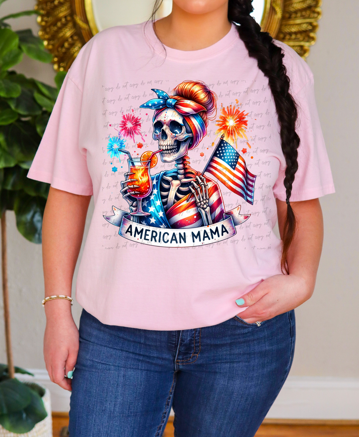 American mama skellie  28883 DTF Transfer