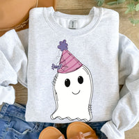 Ghost Purple Party Hat-38284-DTF transfer