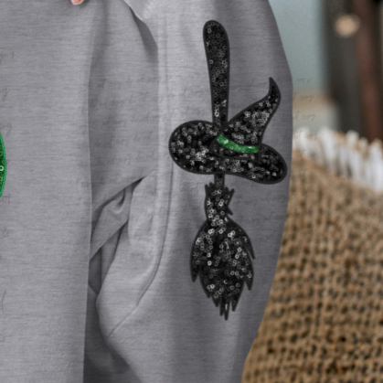 Perfectly Wicked (BLACK) *SLEEVE ONLY* DTF Transfer