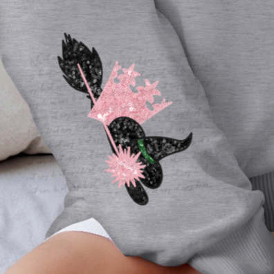 Perfectly Wicked (PINK CROWN) *SLEEVE ONLY* 117326 DTF Transfer