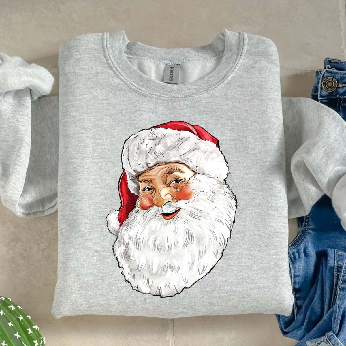Santa-38712-DTF transfer