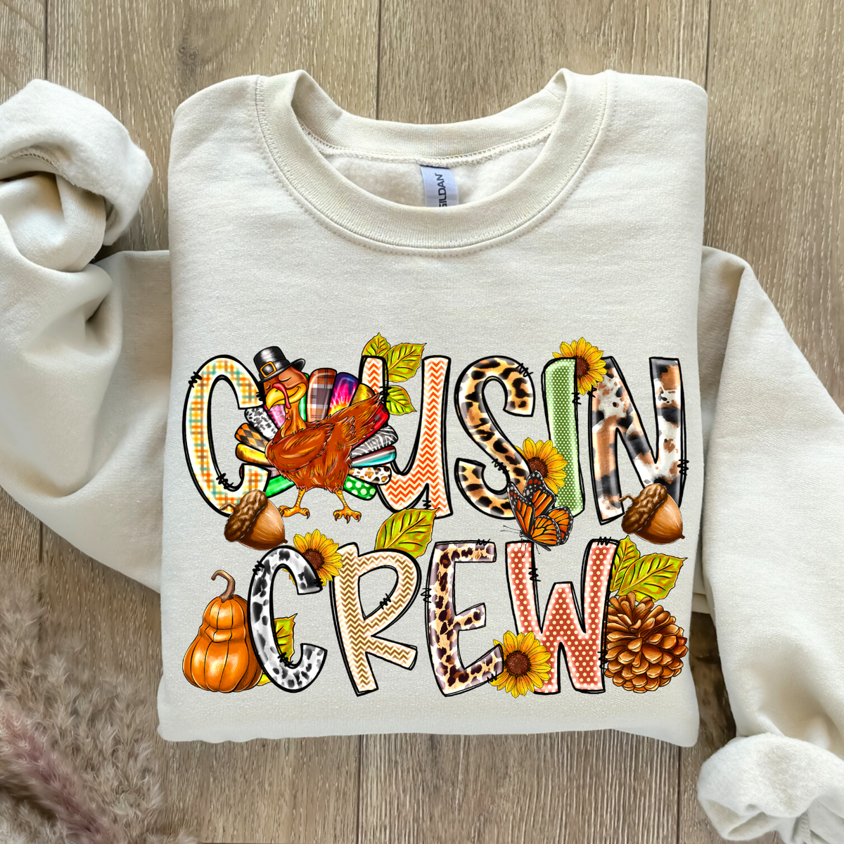 Cousin Crew (RD) DTF transfer