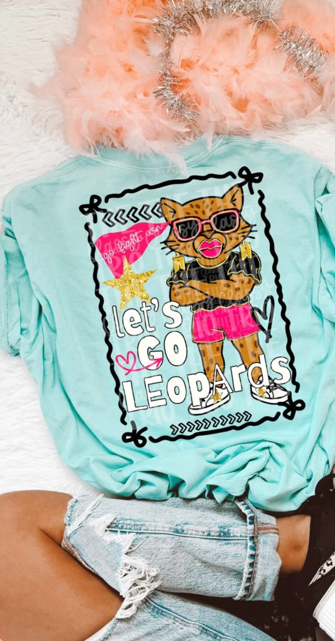 Let’s go mascots frame