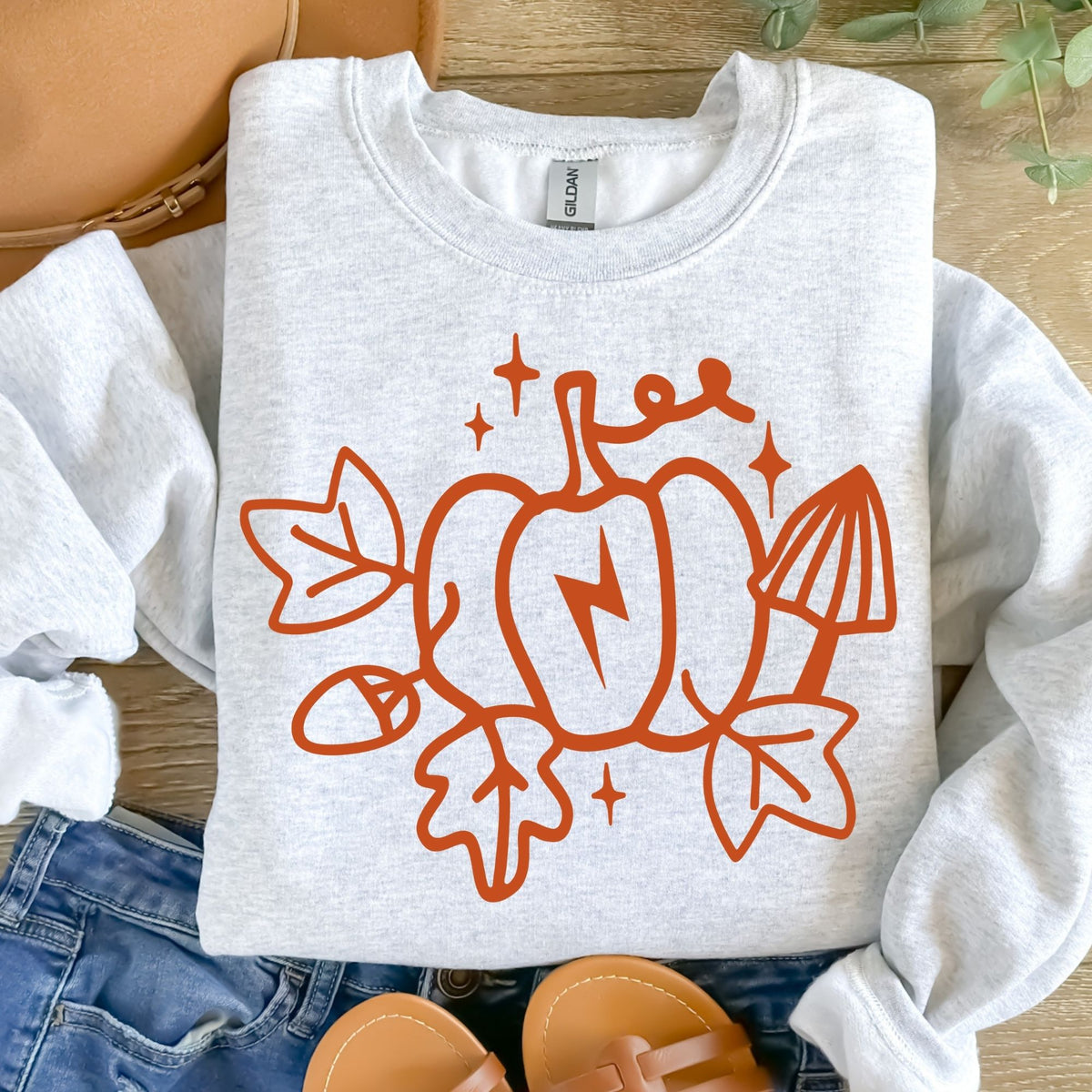 Pumpkin Orange-38457-DTF transfer