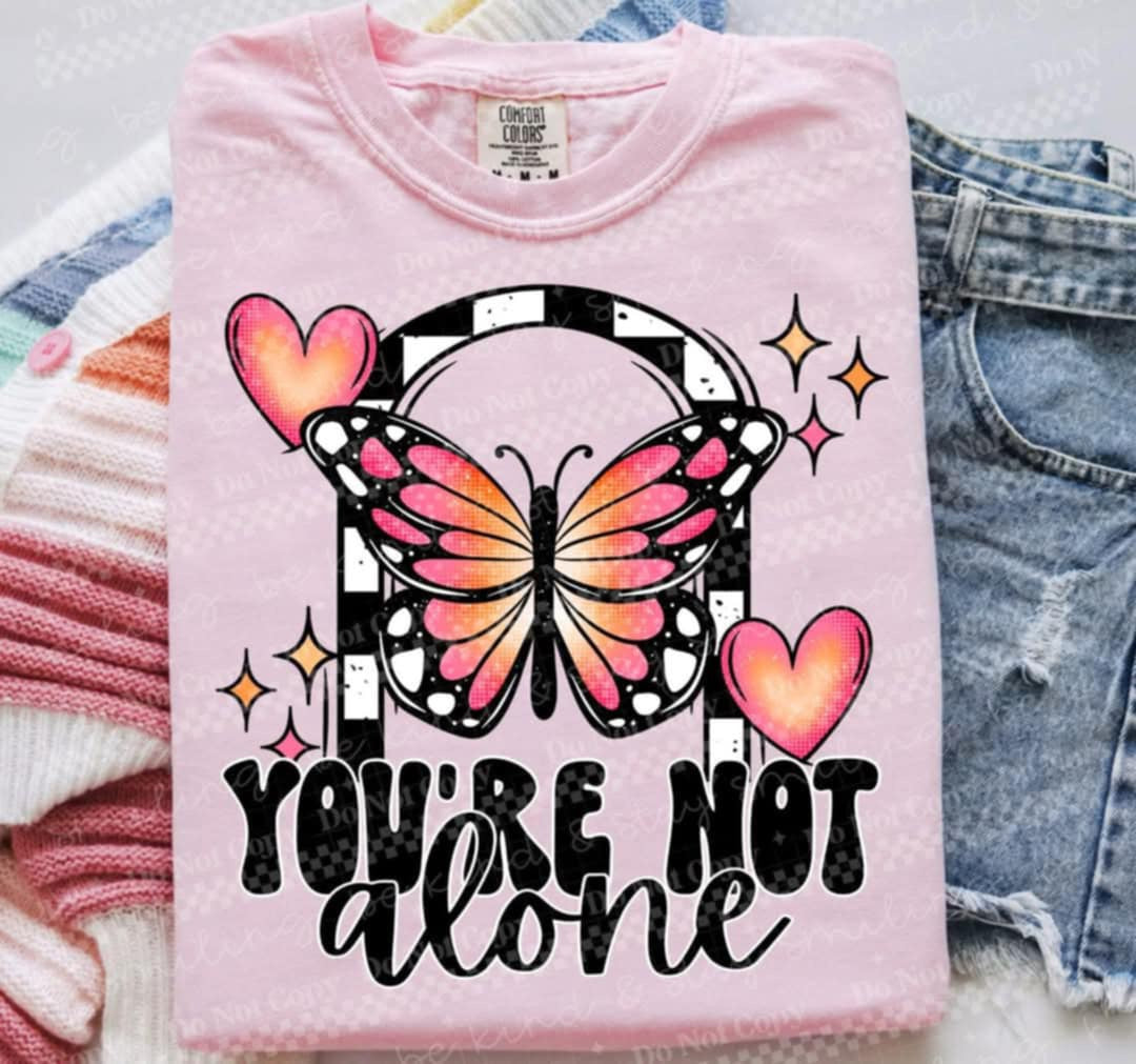 You’re not alone (CMLD) 94345 DTF transfer