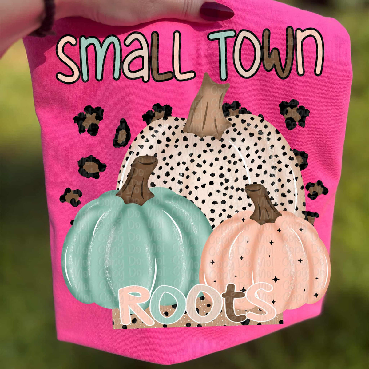 Small Town Roots Pumpkins (Virgo) DTF transfer