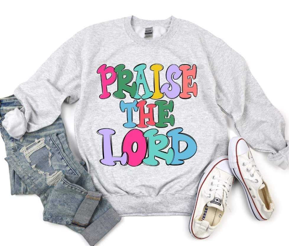 Praise the lord colorful (S&G) 62721 DTF transfer