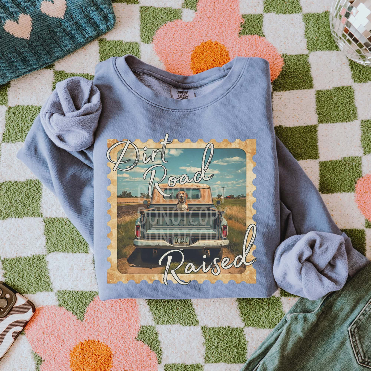 Dirt Road Raised (CSG) DTF Transfer