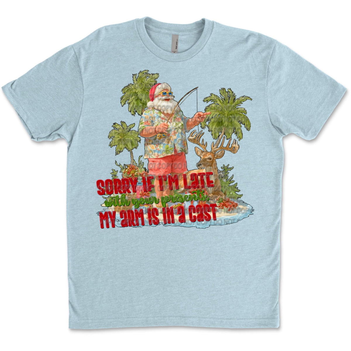 Sorry if I’m late with your presents my arms in a cast 109295 DTF transfer