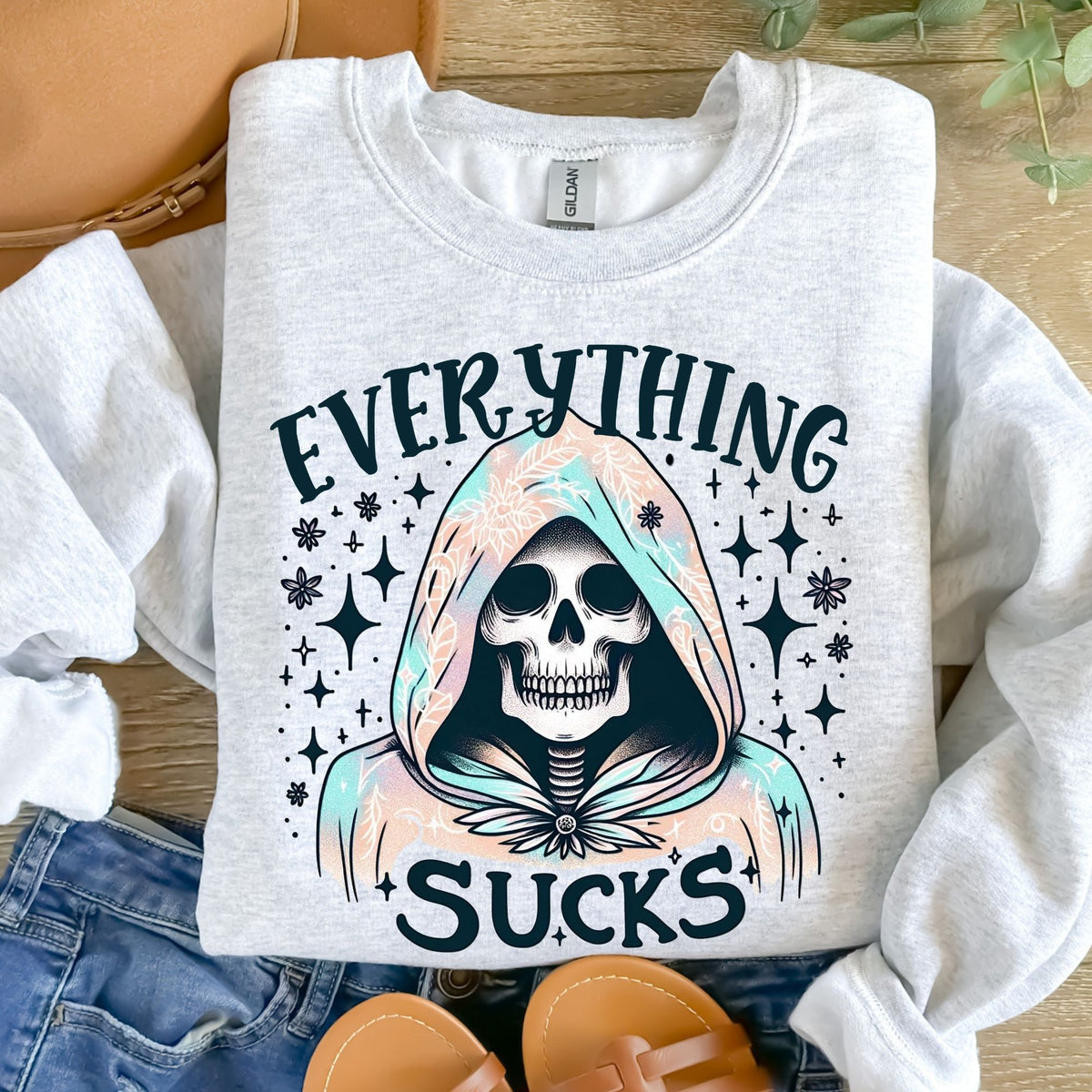 Everything Sucks-38465-DTF transfer