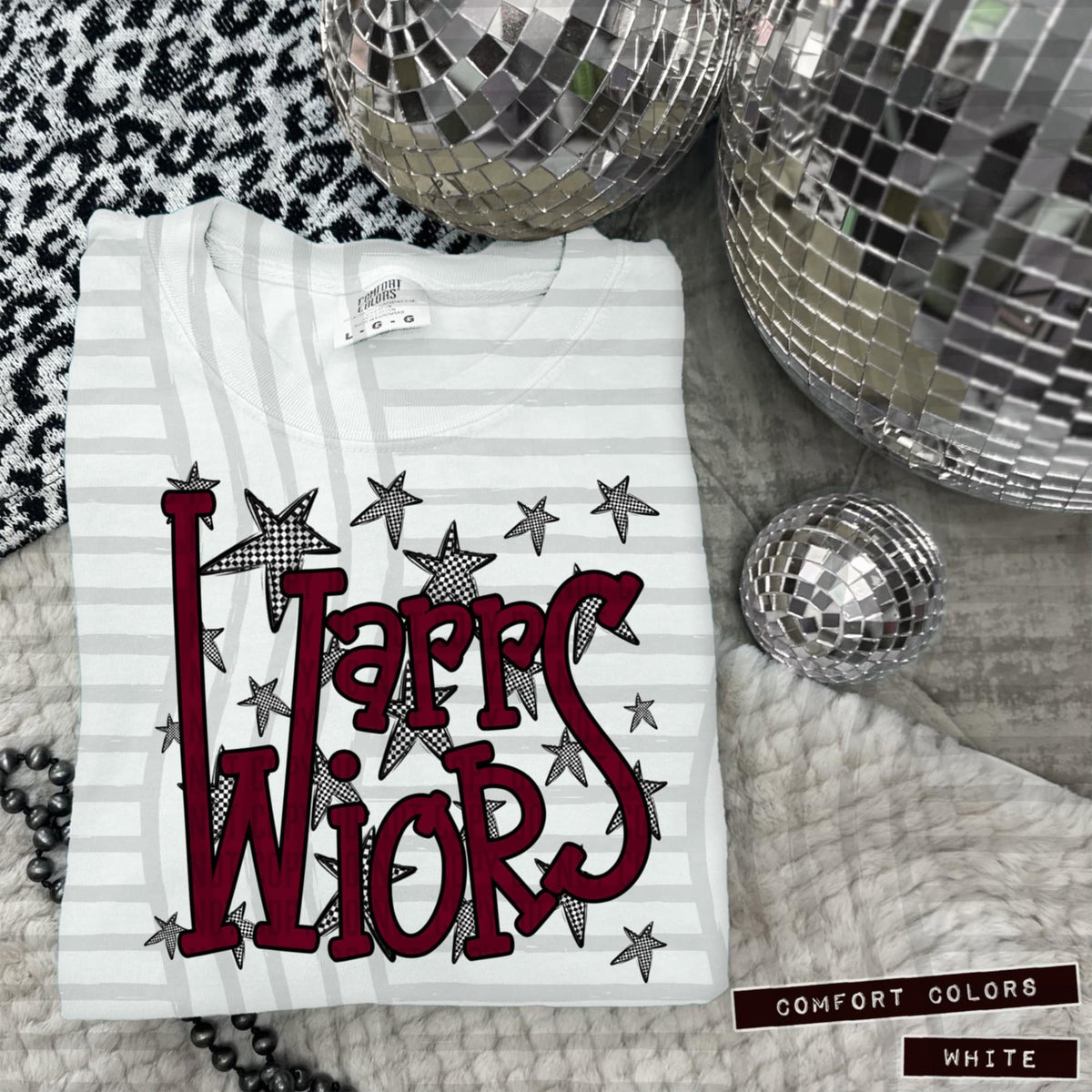 Maroon Staggered Mascots (Caplinger)