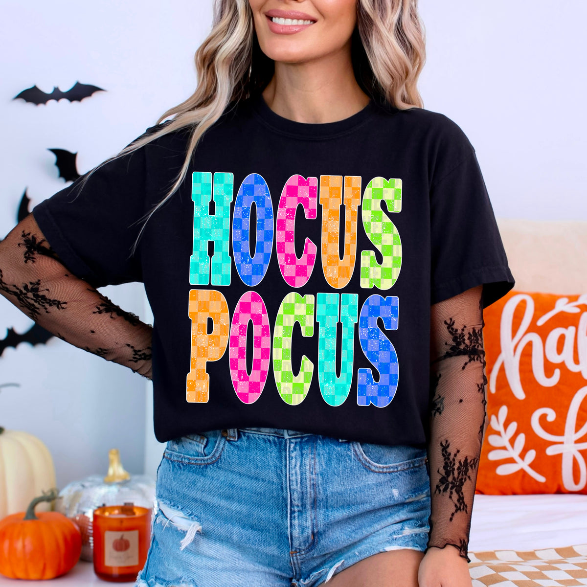 Hocus Pocus with Checker 113417 DTF transfer