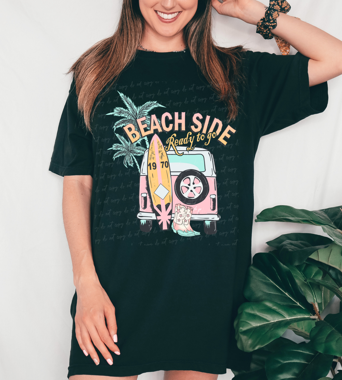 Beach side ready to go 28860 DTF Transfer