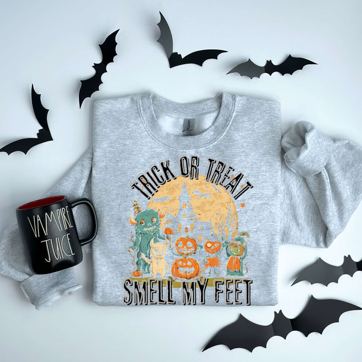 Trick Or Treat Smell My Feet 68040 DTF Transfer