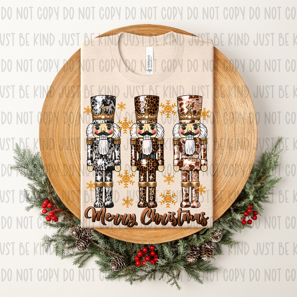 Leopard & Cowhide Nutcrackers (RD) 72273 DTF Transfer