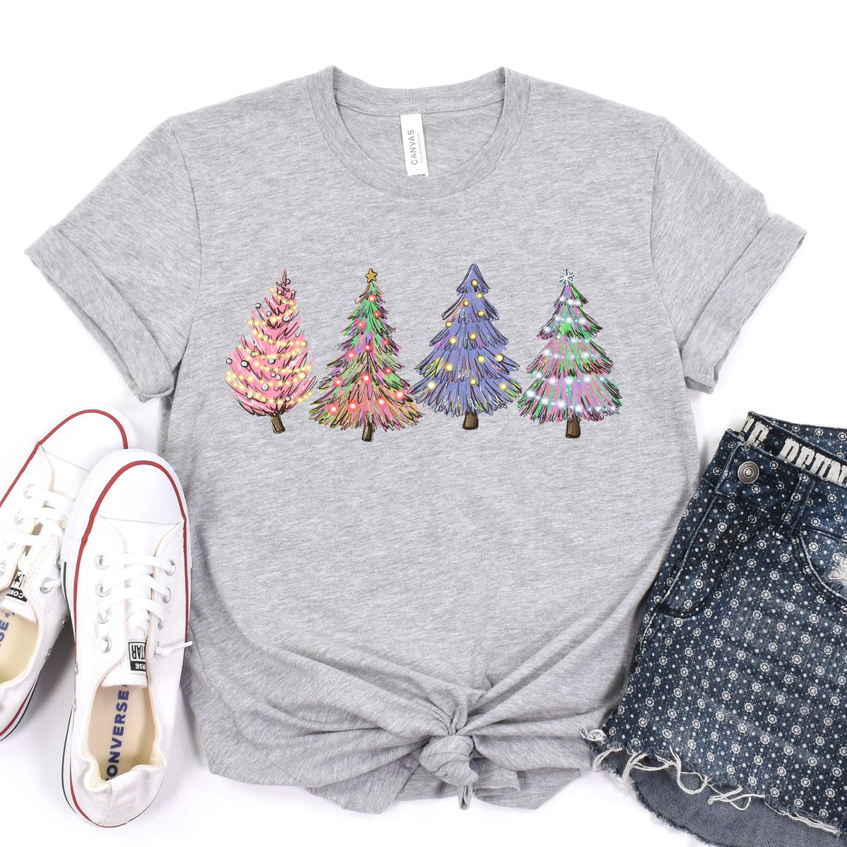 Christmas Trees-47165-DTF transfer