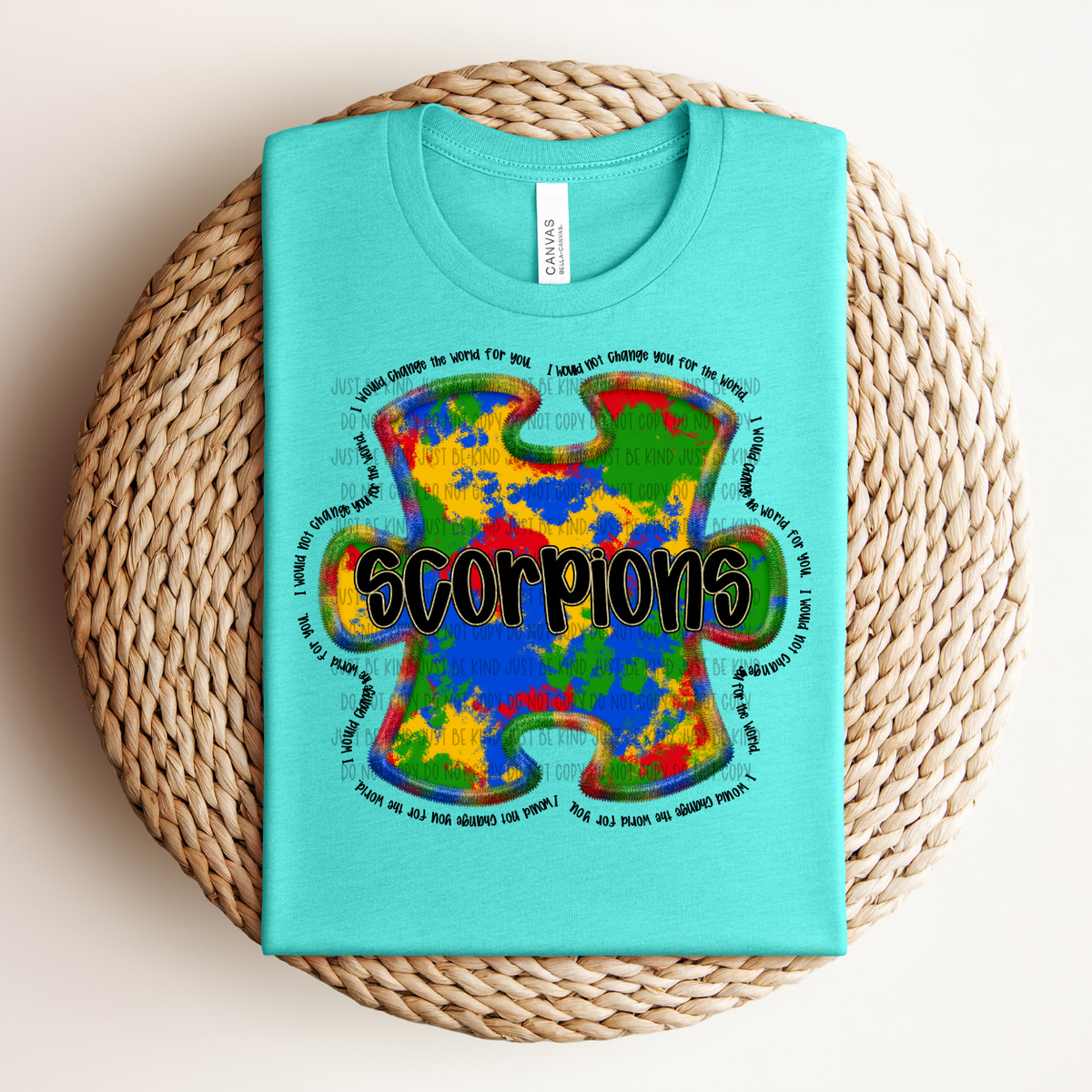 Scorpions (Caplinger) 83709 DTF Transfer