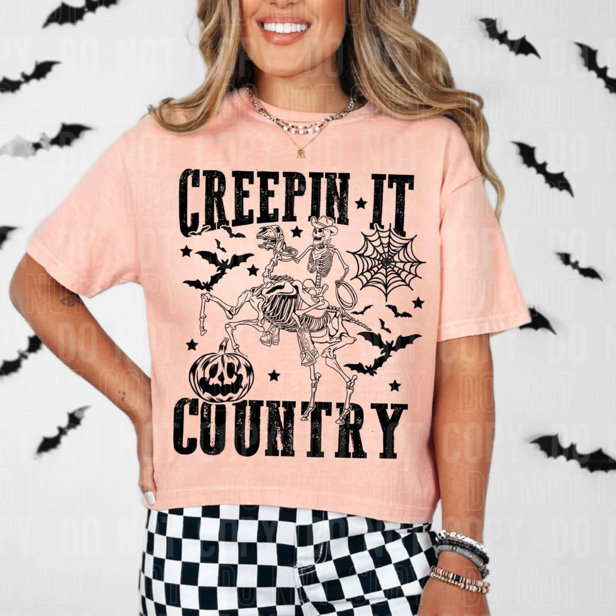 Creep it country 107934 DTF transfer