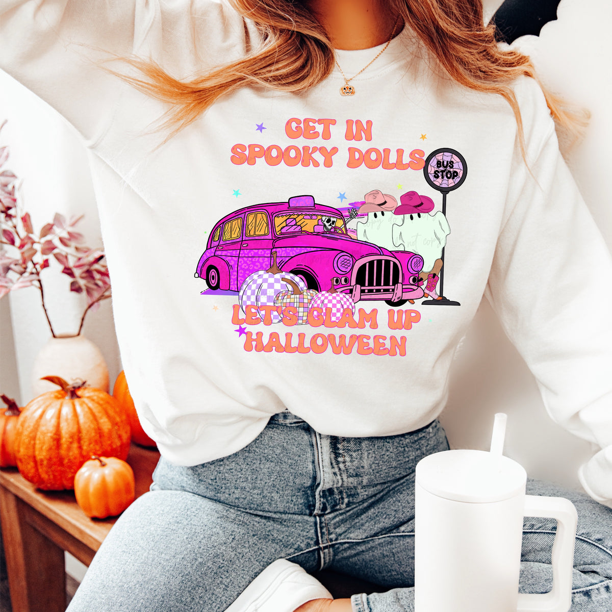 Get in spooky dolls 30284 DTF transfer