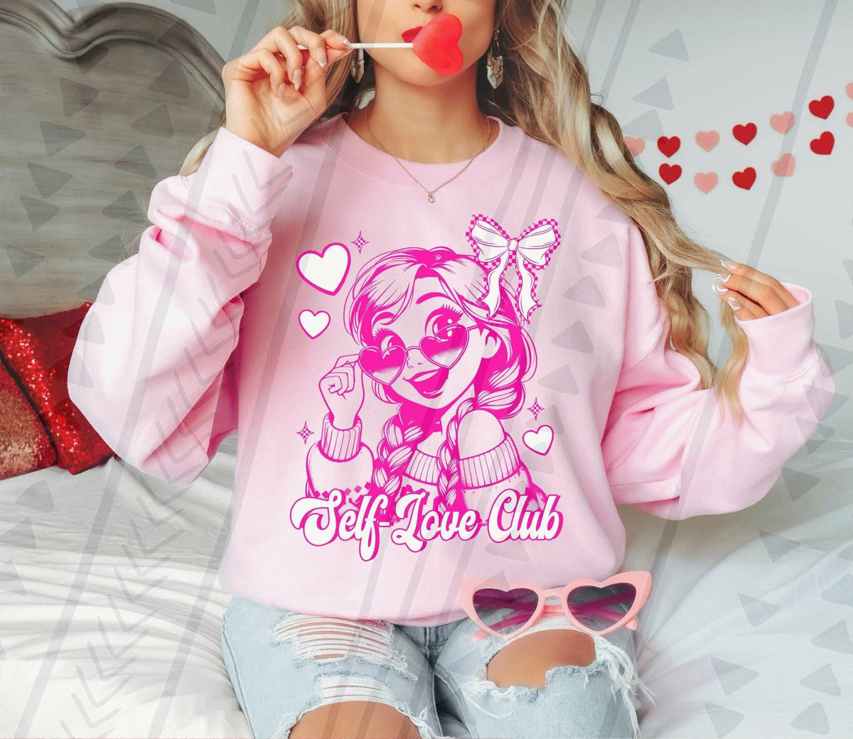 Self love club A (Tgg) DTF Transfer