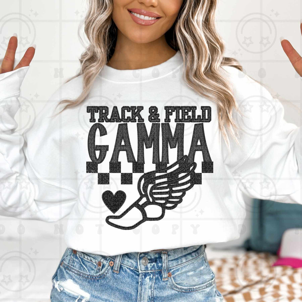 Track & field gamma (HW) 84574 DTF transfer