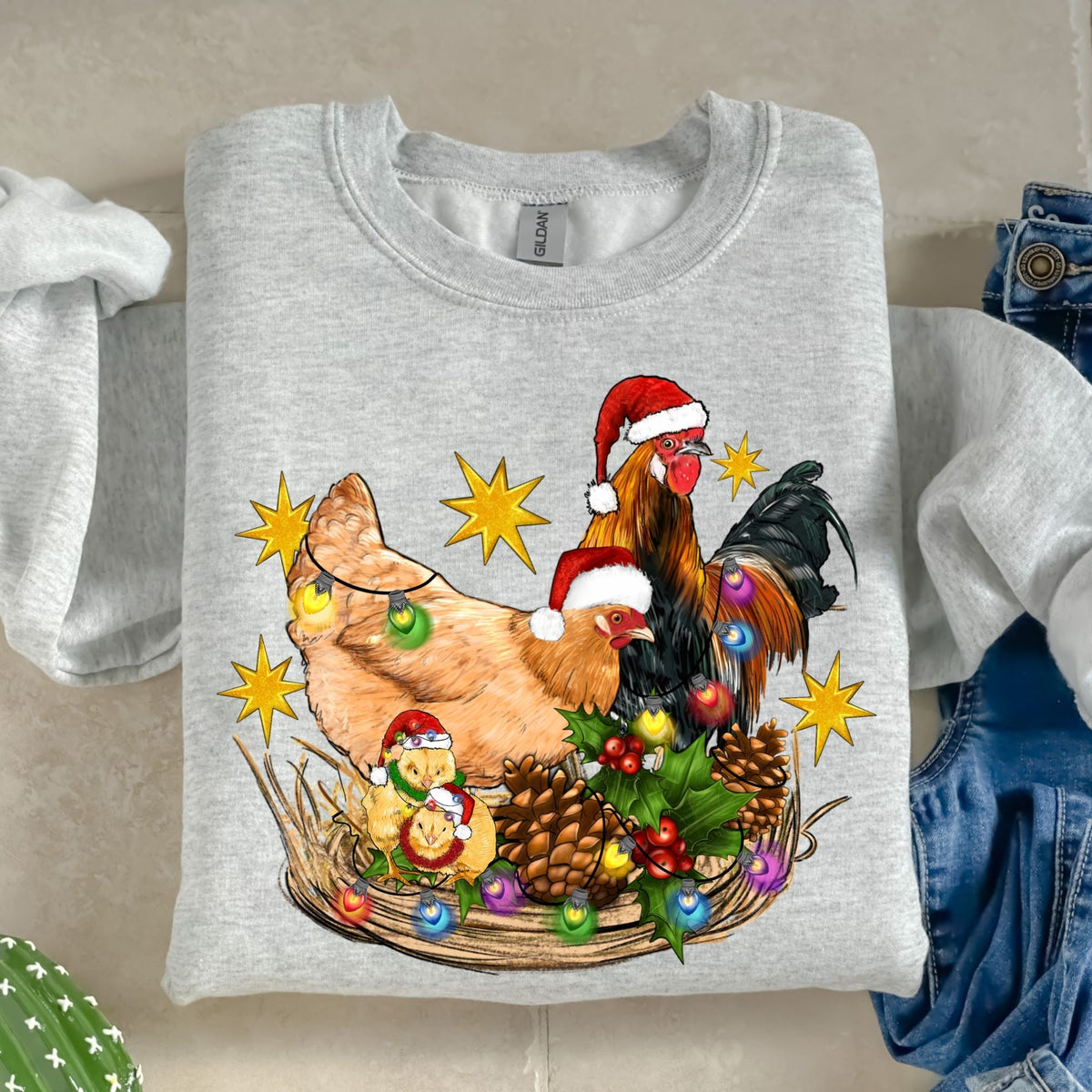 Christmas Coop-38564-DTF transfer