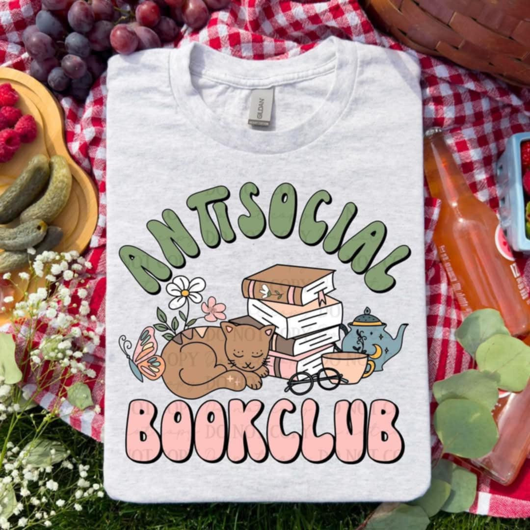 Antisocial book club (ABD) 95965 DTF transfer
