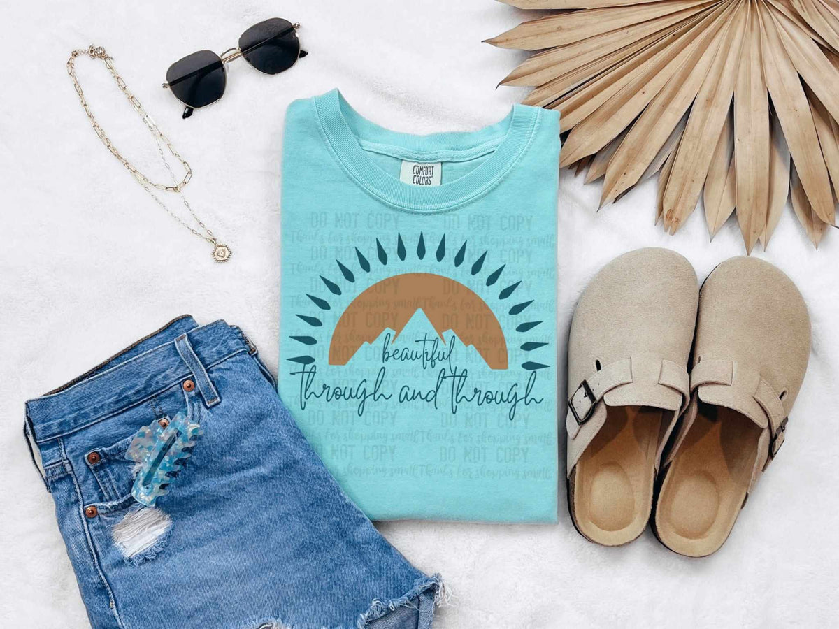 Beautiful through and through 82231 DTF transfer